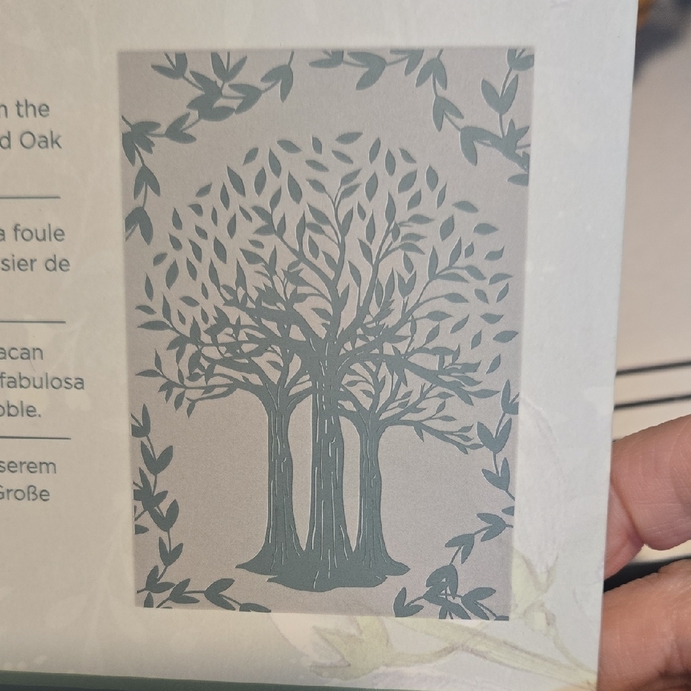 Crafter's Companion Country Lane Grand Oak 3D Embossing Folder NEW - Picture 2 of 2